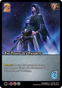 The Traveler's Favorite - Challenger Series: Vox Machina and Mighty Nein - UniVersus card