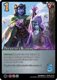 Trickster's Blessing - Challenger Series: Vox Machina and Mighty Nein - UniVersus card