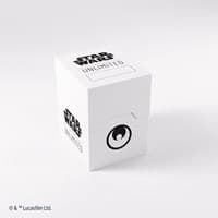 Star Wars: Unlimited Soft Crate - White/Black - GameGenic Deck Boxes - Deck Boxes card