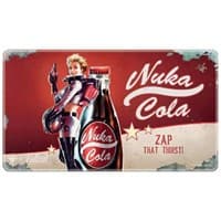 Fallout Nuka Cola Holofoil Standard Gaming Playmat for Magic: The Gathering - Ultra Pro Playmats - Playmats card