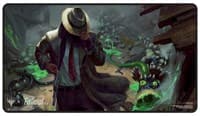 Fallout Mysterious Stranger Black Stitched Standard Gaming Playmat for Magic: The Gathering - Ultra Pro Playmats - Playmats card