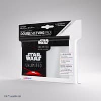 Star Wars: Unlimited Double Sleeving Pack - Card Back Red - GameGenic Card Sleeves - Card Sleeves card