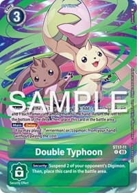 Double Typhoon (Spring Break Event 2024) - Starter Deck 17: Double Typhoon Advanced Deck Set - Digimon Card Game card