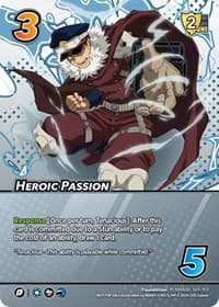 Heroic Passion (February LGS Promo) - UniVersus: My Hero Academia Promo Cards - UniVersus card