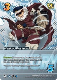 Heroic Passion (February LGS Victory Promo) - UniVersus: My Hero Academia Promo Cards - UniVersus card