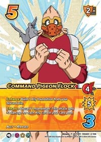 Command Pigeon Flock (March LGS Victory Promo) - UniVersus: My Hero Academia Promo Cards - UniVersus card