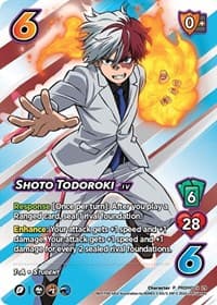 Shoto Todoroki (Season 1 Local Qualifier Promo) - UniVersus: My Hero Academia Promo Cards - UniVersus card