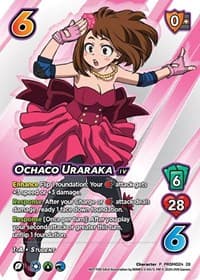 Ochaco Uraraka (Season 1 Local Qualifier Promo) - UniVersus: My Hero Academia Promo Cards - UniVersus card