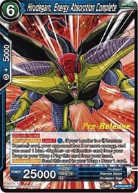 Hirudegarn, Energy Absorption Complete - Beyond Generations Pre-Release Cards - Dragon Ball Super: Masters card