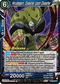 Hirudegarn, Disaster Upon Disaster - Beyond Generations Pre-Release Cards - Dragon Ball Super: Masters card