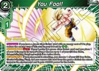 You Fool! - Beyond Generations Pre-Release Cards - Dragon Ball Super: Masters card