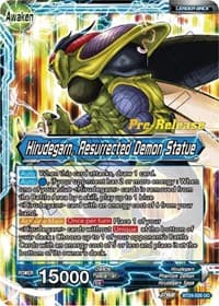 Hirudegarn // Hirudegarn, Resurrected Demon Statue - Beyond Generations Pre-Release Cards - Dragon Ball Super: Masters card