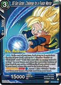 SS Son Goten, Challenge for a Fusion Warrior - Beyond Generations Pre-Release Cards - Dragon Ball Super: Masters card