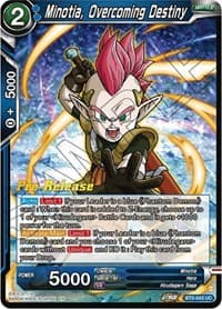 Minotia, Overcoming Destiny - Beyond Generations Pre-Release Cards - Dragon Ball Super: Masters card