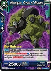 Hirudegarn, Center of Disaster - Beyond Generations Pre-Release Cards - Dragon Ball Super: Masters card