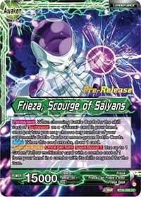 Frieza // Frieza, Scourge of Saiyans - Beyond Generations Pre-Release Cards - Dragon Ball Super: Masters card
