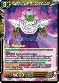 Piccolo, Challenge From the Corps - Beyond Generations Pre-Release Cards - Dragon Ball Super: Masters card