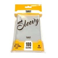 Sleevy Tarot Card Sleeves - Clear (100-Pack) - Sleevy Card Sleeves - Card Sleeves card