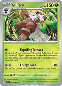 Shiftry - SV05: Temporal Forces - Pokemon card