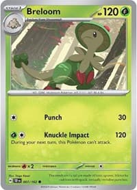 Breloom - SV05: Temporal Forces - Pokemon card