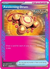 Awakening Drum - SV05: Temporal Forces - Pokemon card