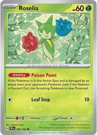 Roselia - SV05: Temporal Forces - Pokemon card