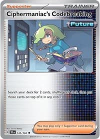 Ciphermaniac's Codebreaking - SV05: Temporal Forces - Pokemon card