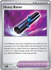 Heavy Baton - SV05: Temporal Forces - Pokemon card