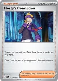 Morty's Conviction - SV05: Temporal Forces - Pokemon card