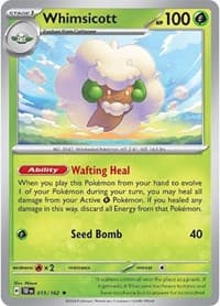 Whimsicott - SV05: Temporal Forces - Pokemon card