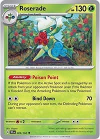 Roserade - SV05: Temporal Forces - Pokemon card