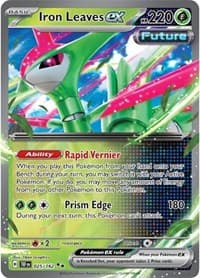 Iron Leaves ex - SV05: Temporal Forces - Pokemon card