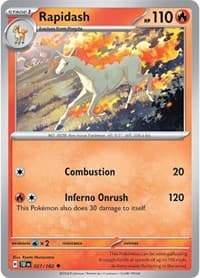 Rapidash - SV05: Temporal Forces - Pokemon card