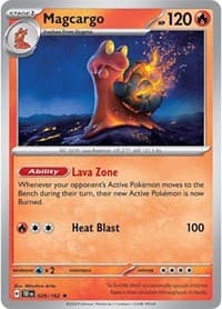 Magcargo - SV05: Temporal Forces - Pokemon card