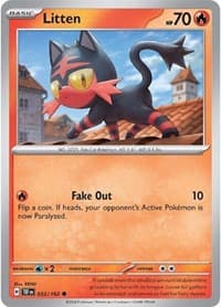 Litten - SV05: Temporal Forces - Pokemon card