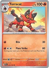 Torracat - SV05: Temporal Forces - Pokemon card