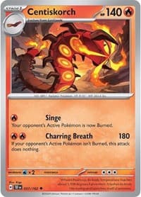 Centiskorch - SV05: Temporal Forces - Pokemon card