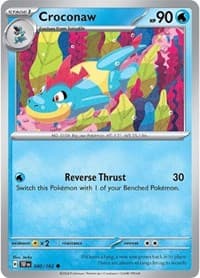 Croconaw - SV05: Temporal Forces - Pokemon card