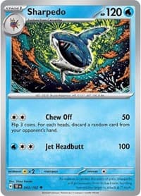 Sharpedo - SV05: Temporal Forces - Pokemon card