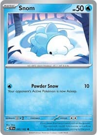 Snom - SV05: Temporal Forces - Pokemon card