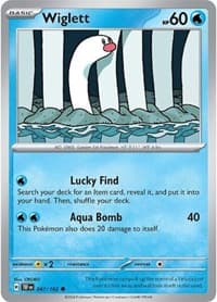 Wiglett - SV05: Temporal Forces - Pokemon card