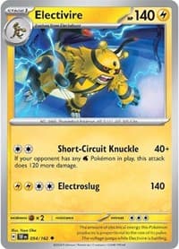 Electivire - SV05: Temporal Forces - Pokemon card