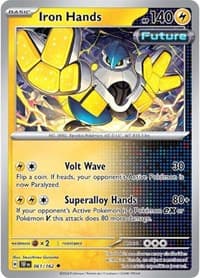 Iron Hands - SV05: Temporal Forces - Pokemon card