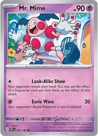 Mr. Mime - SV05: Temporal Forces - Pokemon card