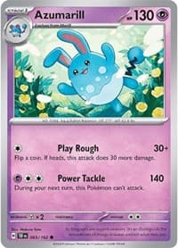 Azumarill - SV05: Temporal Forces - Pokemon card