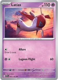 Latias - SV05: Temporal Forces - Pokemon card