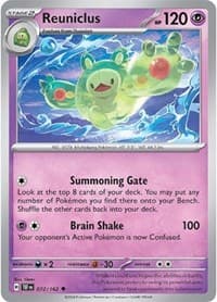 Reuniclus - SV05: Temporal Forces - Pokemon card