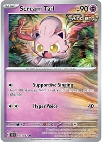 Scream Tail - SV05: Temporal Forces - Pokemon card