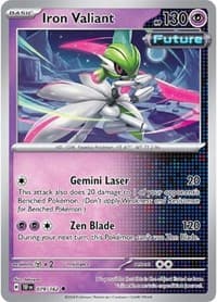 Iron Valiant - SV05: Temporal Forces - Pokemon card