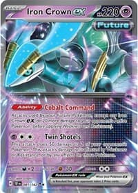 Iron Crown ex - SV05: Temporal Forces - Pokemon card